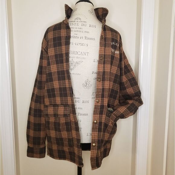Vintage Volcom Plaid Skate Jacket Ani Hero - Picture 5 of 15